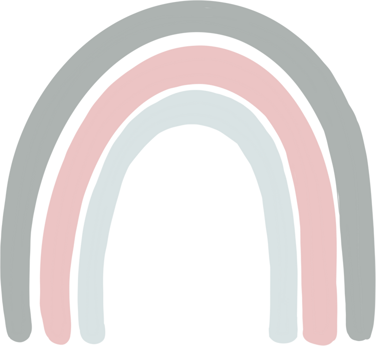 Cute Rainbow Illustration  
